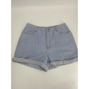 Vintage Lee Riders Cuffed Light Wash Denim Mom Sho